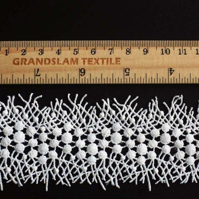 water solutle embroideried lace for garment